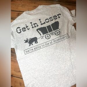 Men’s/unisex Oregon Trail Funny Sublimation t-shirt